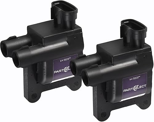 Partselect Paquete de bobinas de encendido UF569 GN10494 C1555 de repuesto para Chevy Camaro Equinox Impala Traverse Cadillac ATS CTS SRX XTS Buick