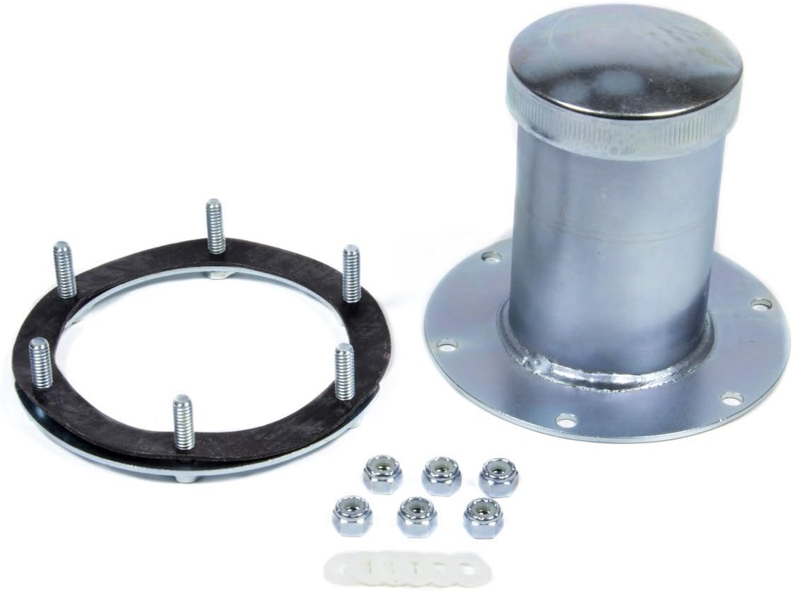 Jaz Products (390-452-03) 2-1/2" Dragster Fuel Cell Filler Neck with 6-Bolts, Long