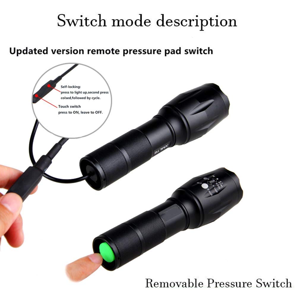 Testa LED Rossa Per Campeggio Predator II Torcia Frontale Tattica - Foto 4