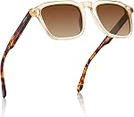 CARFIA Acetate Polarized Mens Sunglasses UV Protection Retro Fashion Cool Glasses CA5352