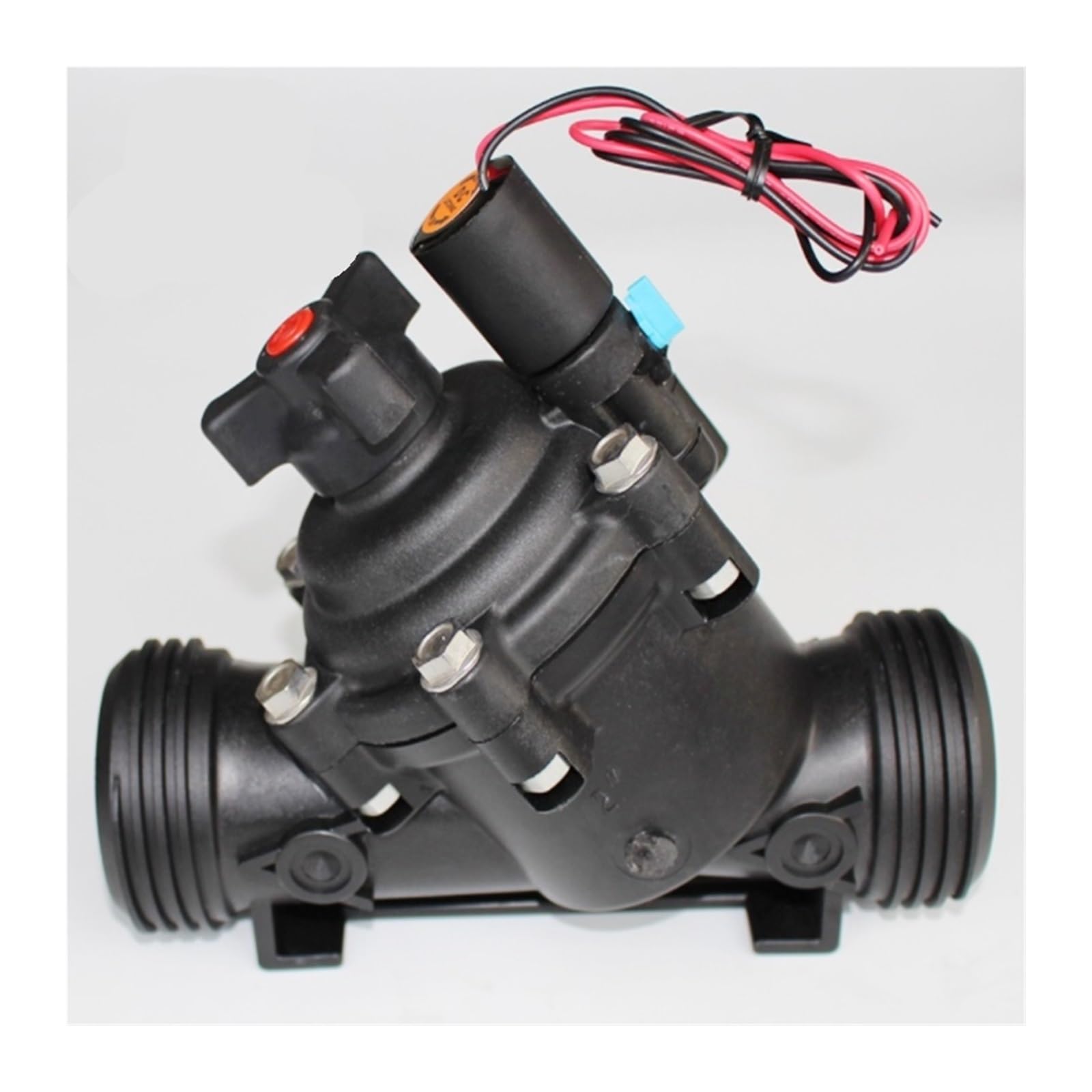 PXQCHAVLN 2-1/2inch Irrigation Solenoid Valve 220V 12V 24V DC Latching Solenoid Valve with Flow Regulation for Agricultural(Onecolor)