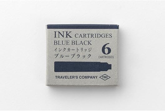 Midori Ballpoint Pen Ink Replacement, Black (36638006)