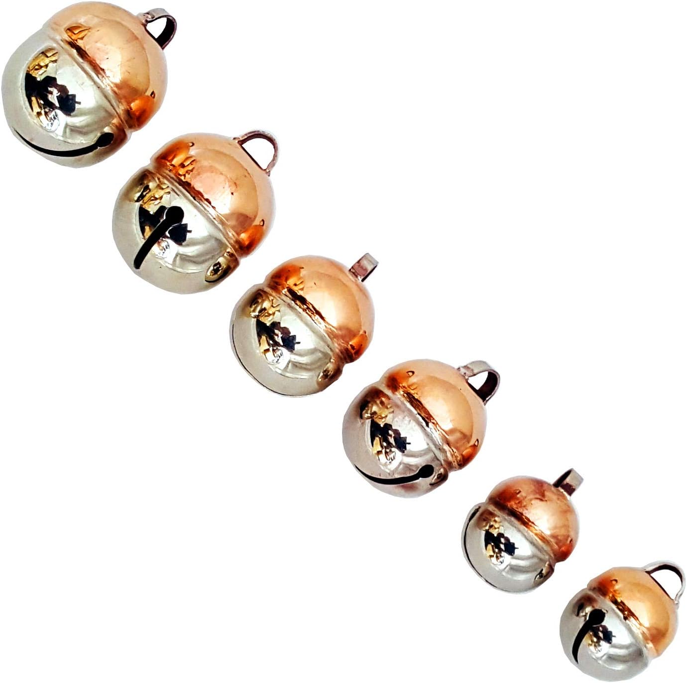 starlingukpkPair of Falconry Acorn English Bells, Cat Bells, Pet Bells. Dog Puppy Bells. (Large)