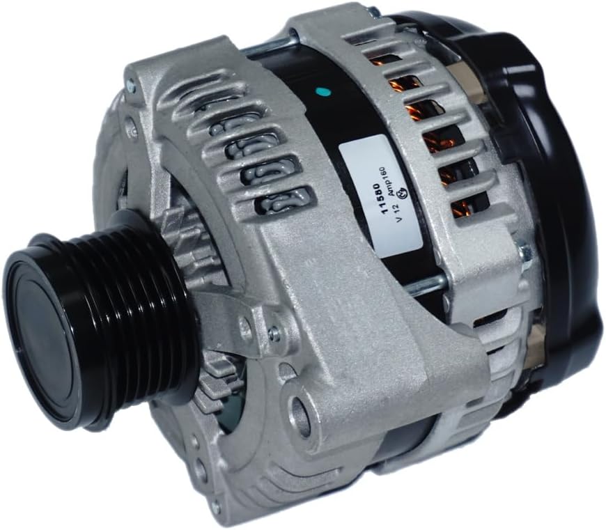 Alternator 11570 Compatible with Chrysler 200 V6 Town & Country,Dodge Avenger Journey Grand Caravan V6,Ram C/V V6,Routan V6, Replace 421000-0770