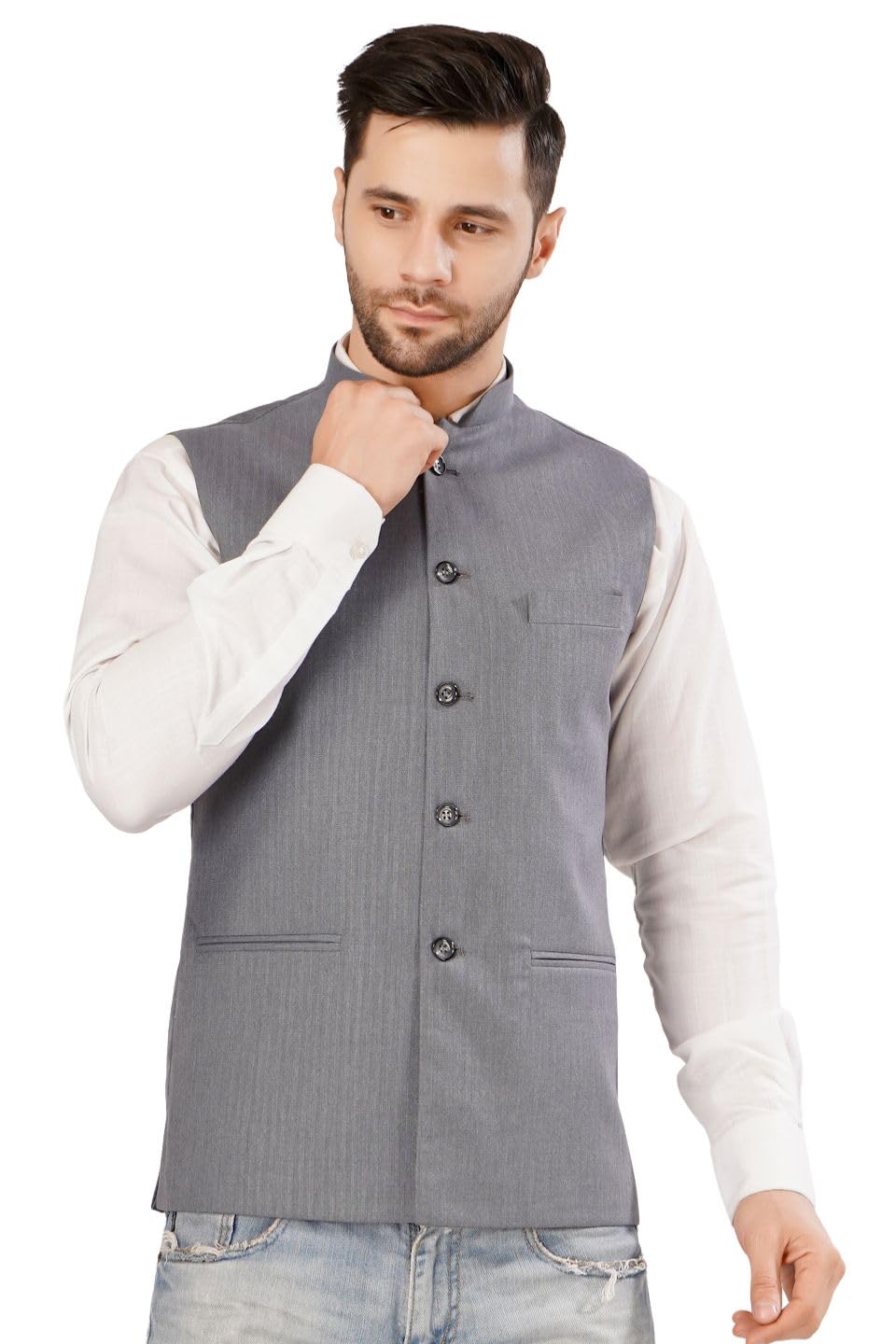 wintage Mens Polyester Cotton Nehru Jacket-picture-30