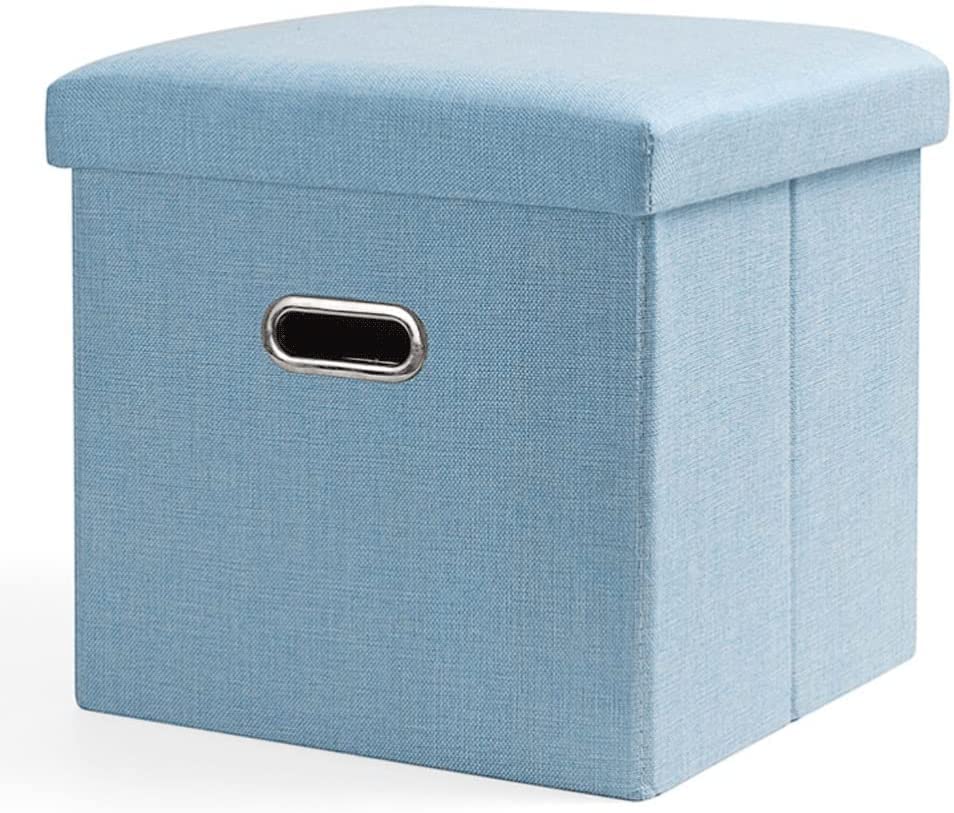 Mousse à mémoire de forme pour ce tabouret cube de rangement bas