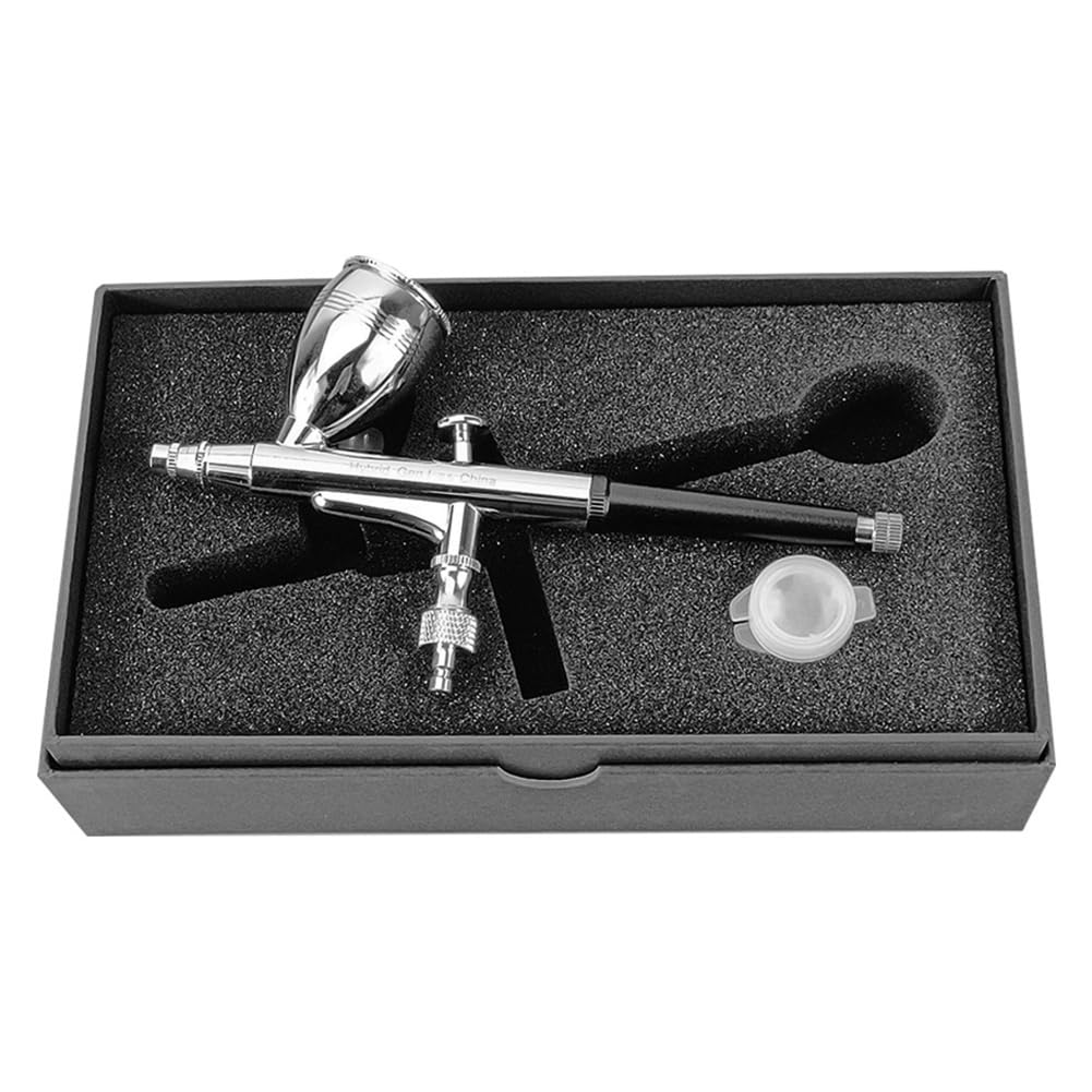 UDSKNV[KSL Feed Dual-Action Airbrush 0.5mm Paint Tool Kit Set Dual-Action Paint Tool Airbrush A