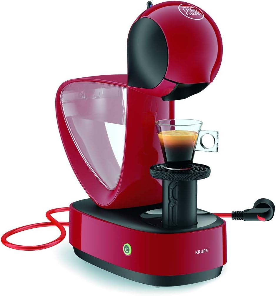 KRUPS CAFETERA KP1705SC DOLCE GUSTO INFINISMA ROJA|Cafeteras| - AliExpress