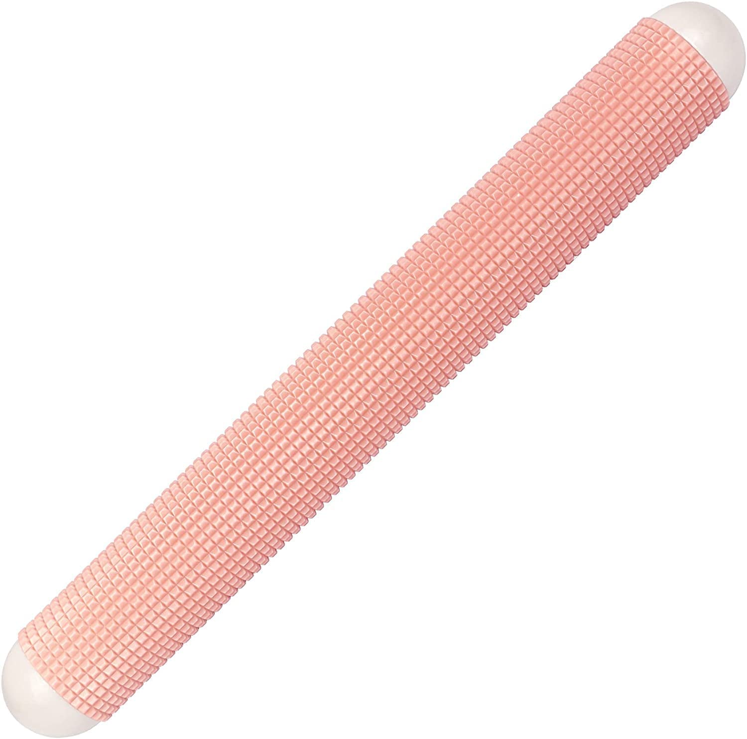 Plastic Non-Stick Rolling Pin Fondant Cake Dough Roller No Handle Rolling Kit for Baking Kitchen Tool Rolling Pins, Pink