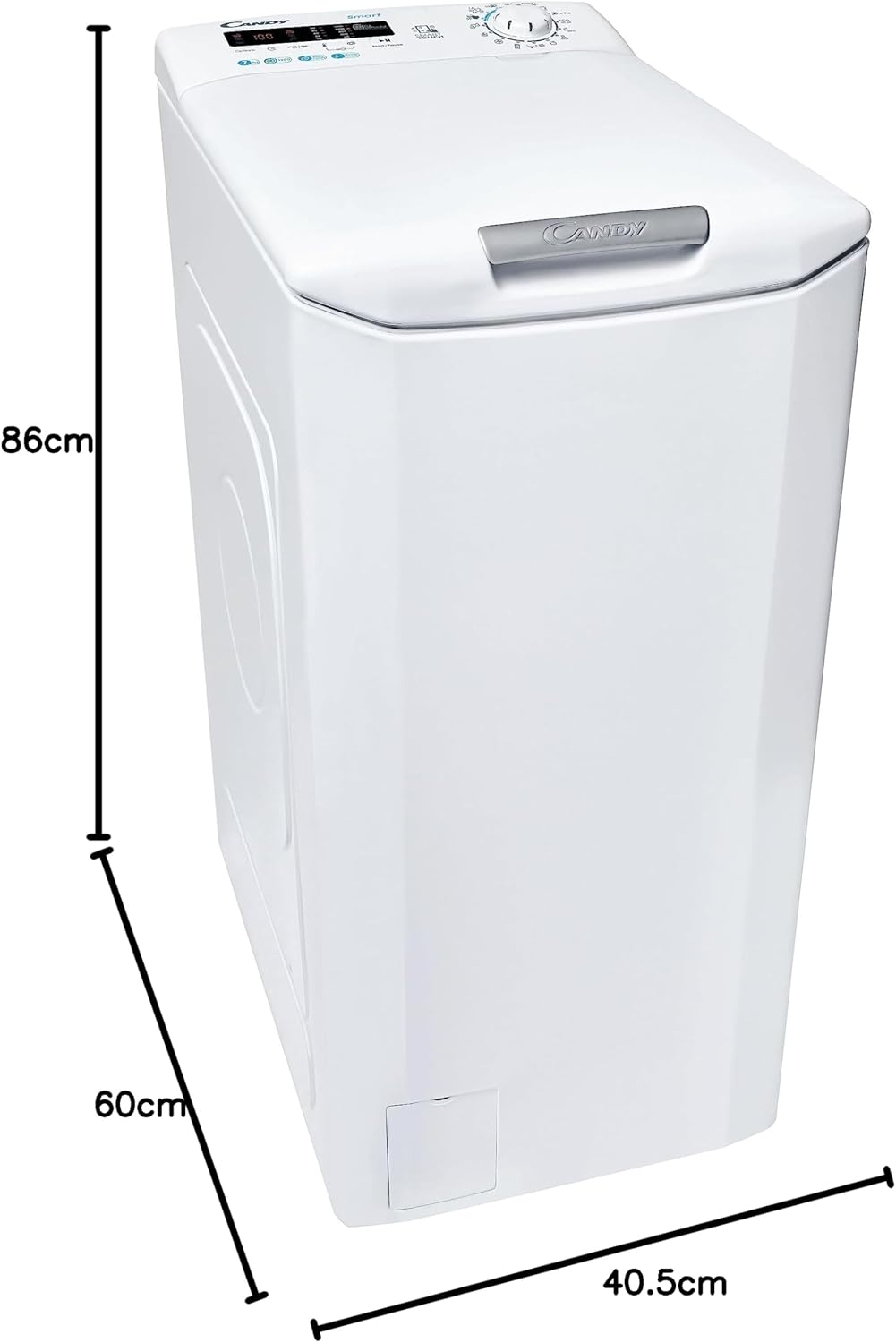 Dimensions of Candy CSTG272DVE/1-S Washing Machine