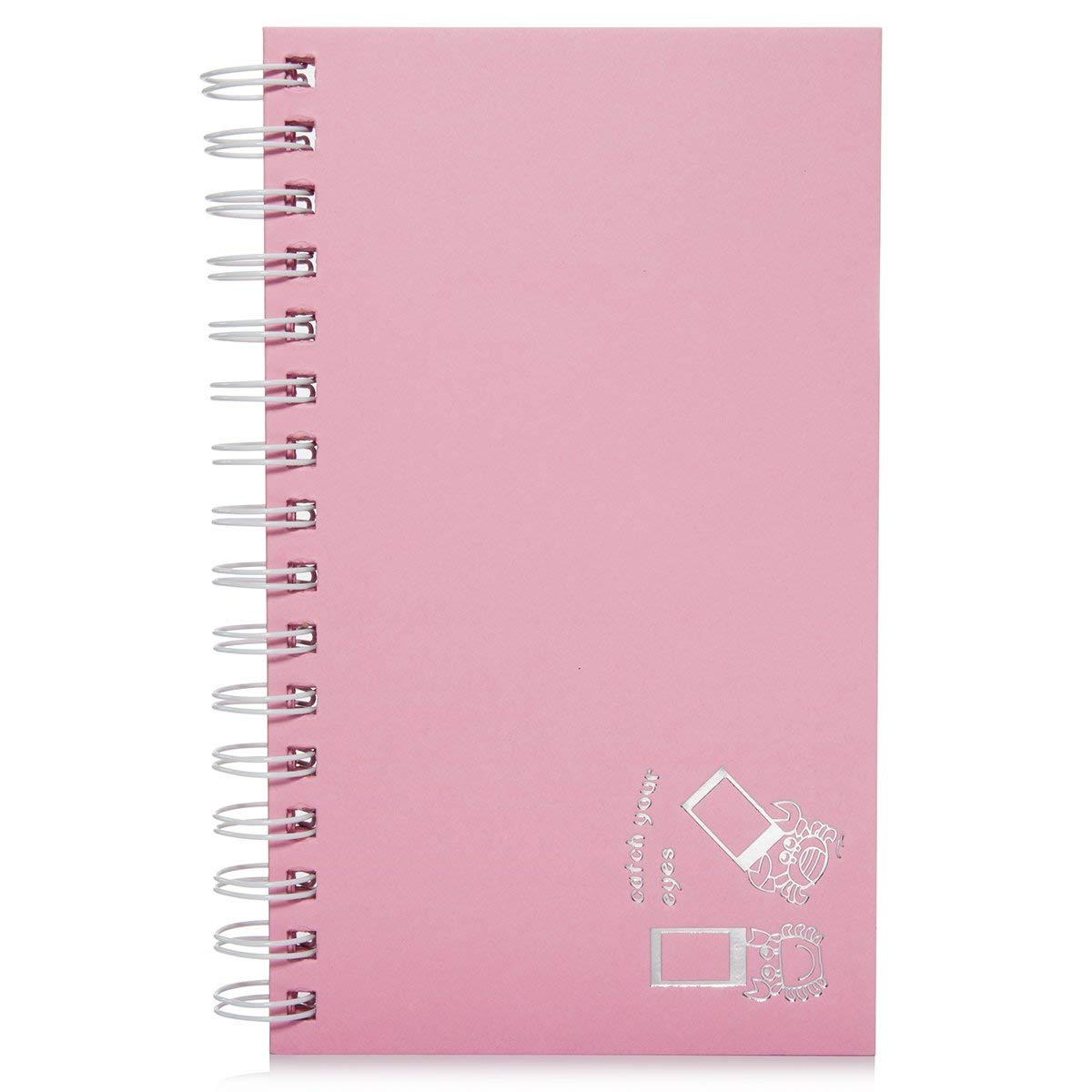 Stela Mini Album for In-stax Mini 8 8+ 70 7s 25 50s 90 Film/Pringo P231/ In-stax Share SP-1 SP-2/ Polaroid PIC-300/ Polaroid Z2300 Film (Pink, 60 Photos) 3