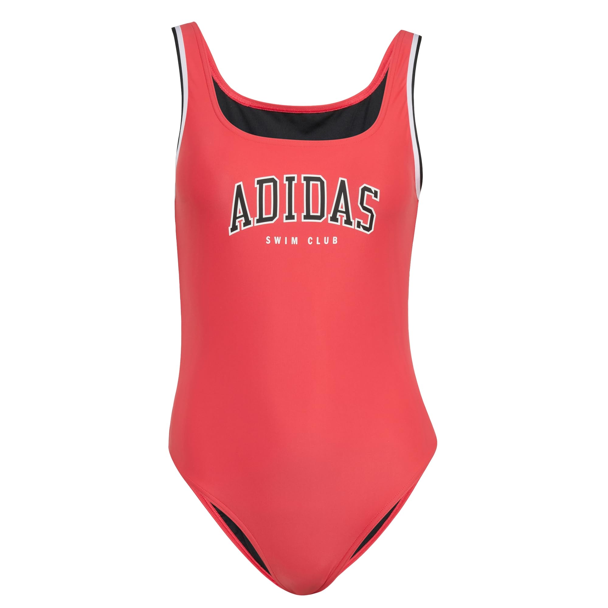 adidas Women's Collegiate U-Back Swimsuit Swimwear, semi Lucid red, 34