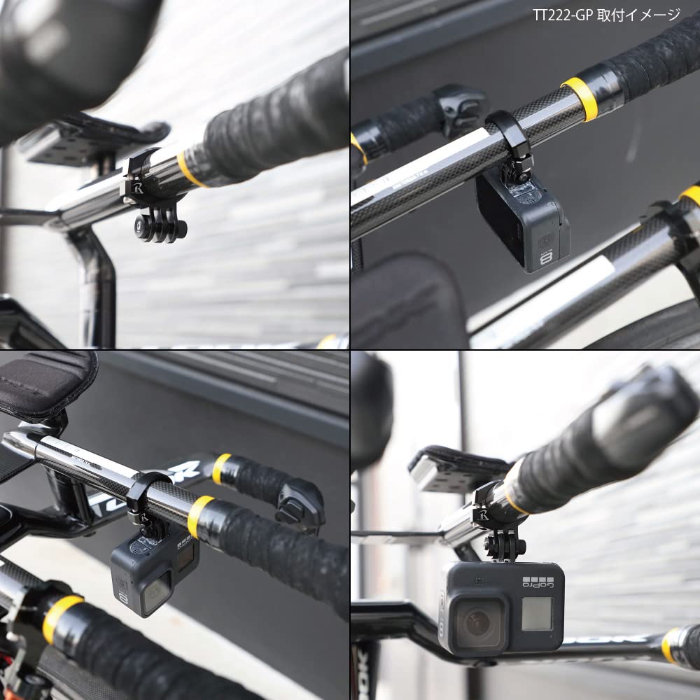 Amazon.co.jp: [レックマウント] 縦方向 22.2mmハンドルバー専用 ゴー