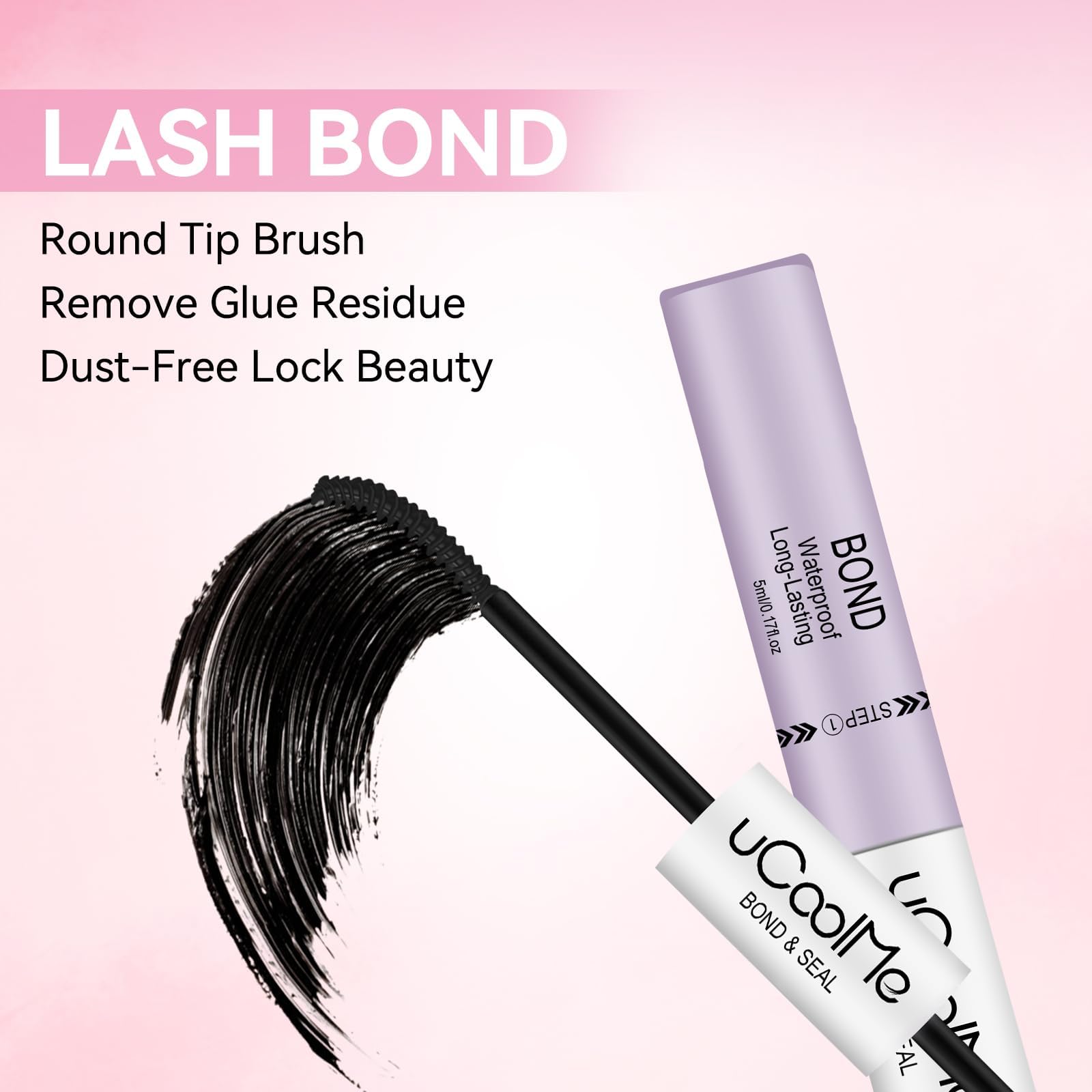 uCoolMe Lash Glue: 144hr Waterproof Eyelash Adhesive -6