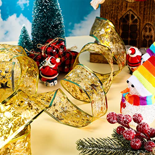 Luces de cinta de Navidad con pilas de 20 pies para decorar salones 7