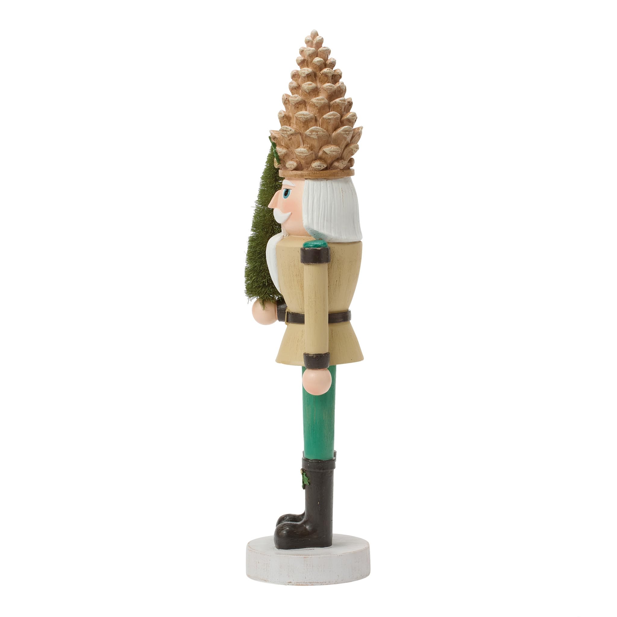Department 56 Christmas Forest Favorites Figurine Soldat en Grain de Bois avec Arbre 37 cm