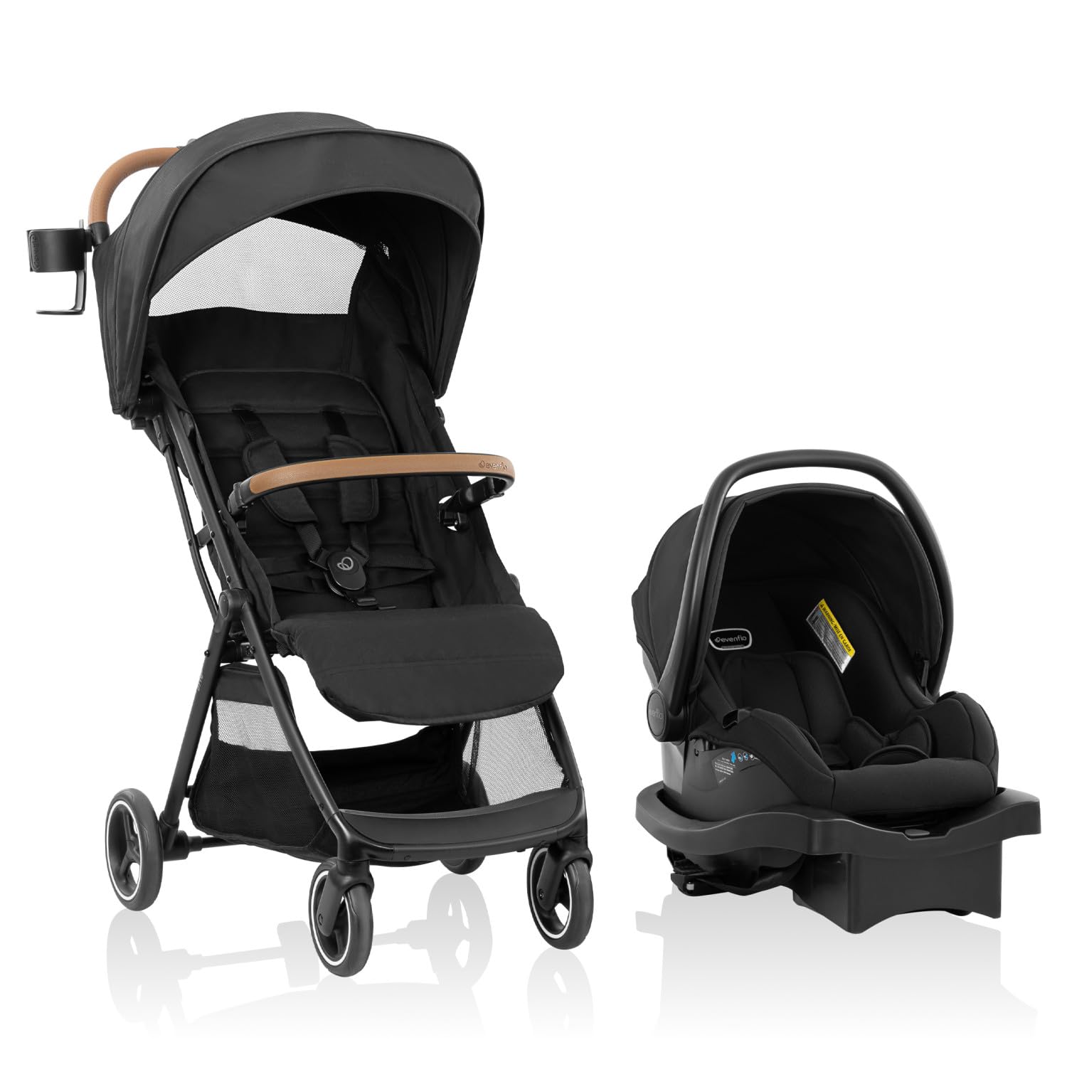 Otto+ Travel System w/LiteMax Infant Car Seat (Chia Black)