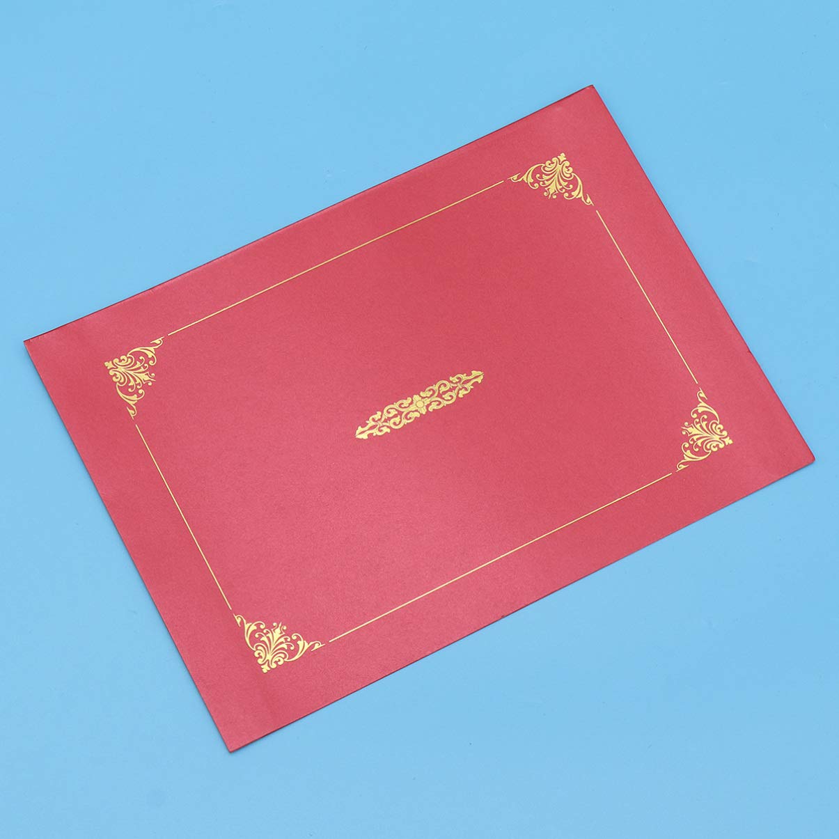 Custom Printed A5 Diploma Covers PU Padded Certificate Folders - Certificate Folder, Diploma Cover - View #6