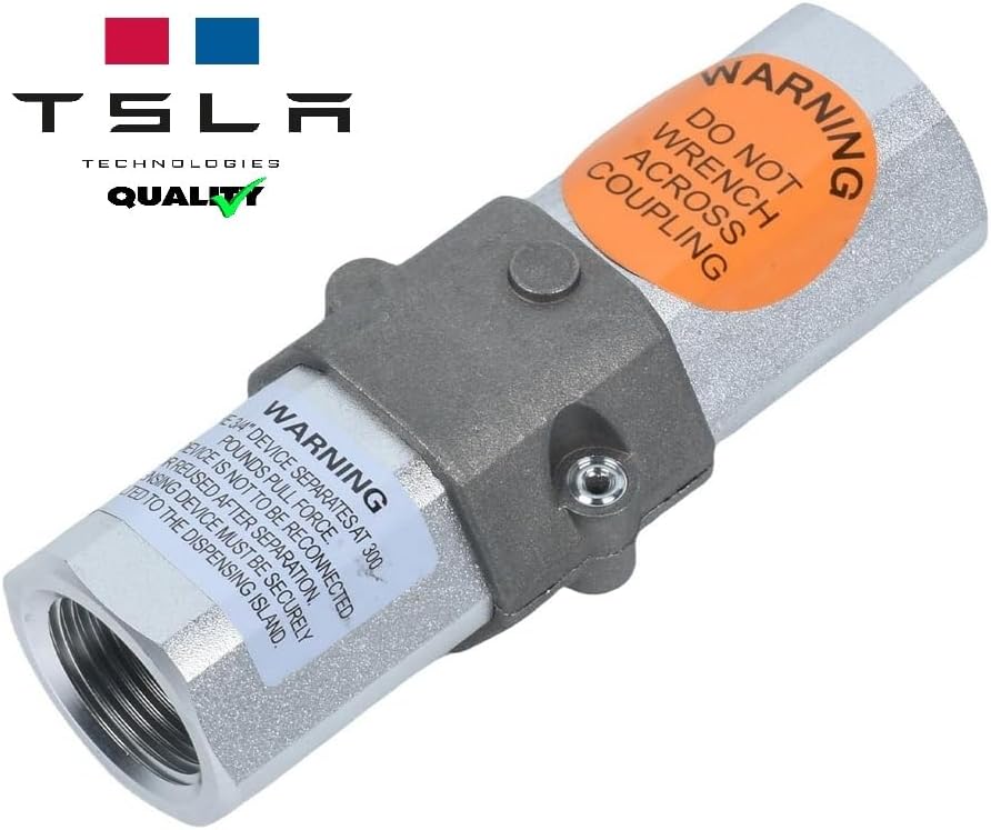 66V-0300 3/4" Fuel Breakaway Coupling – Single-Use Mechanical Breakaway, 300 PSI Shear Pins, Spill-Prevention Safety Device, same fit as OPW66V