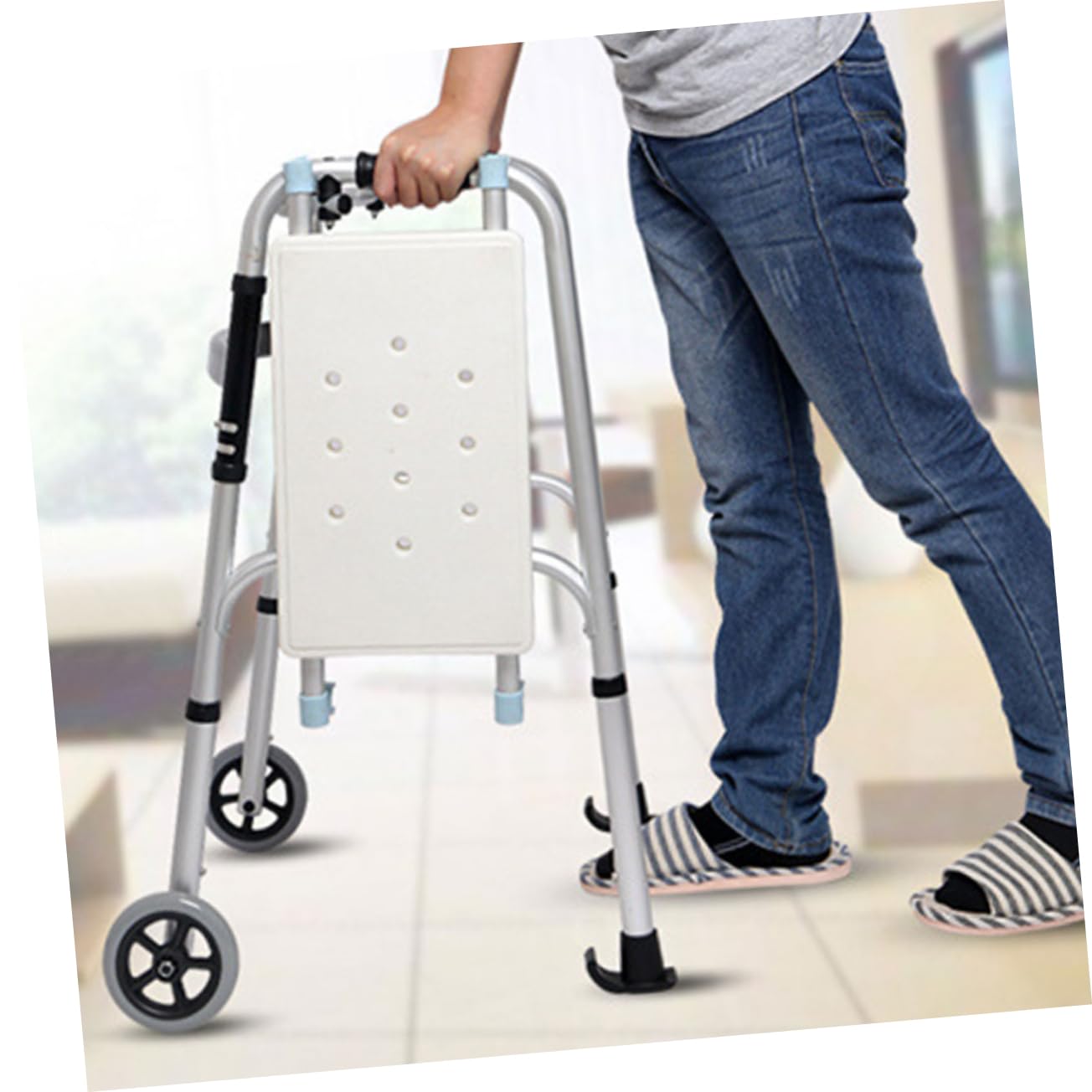 Healeved 18pezzi Sci Antiscivolo Per Deambulatore Sliders Per Stabilità e Mobilità Su Superfici Varie Accessori Pratici Per Camminatori e Stampelle