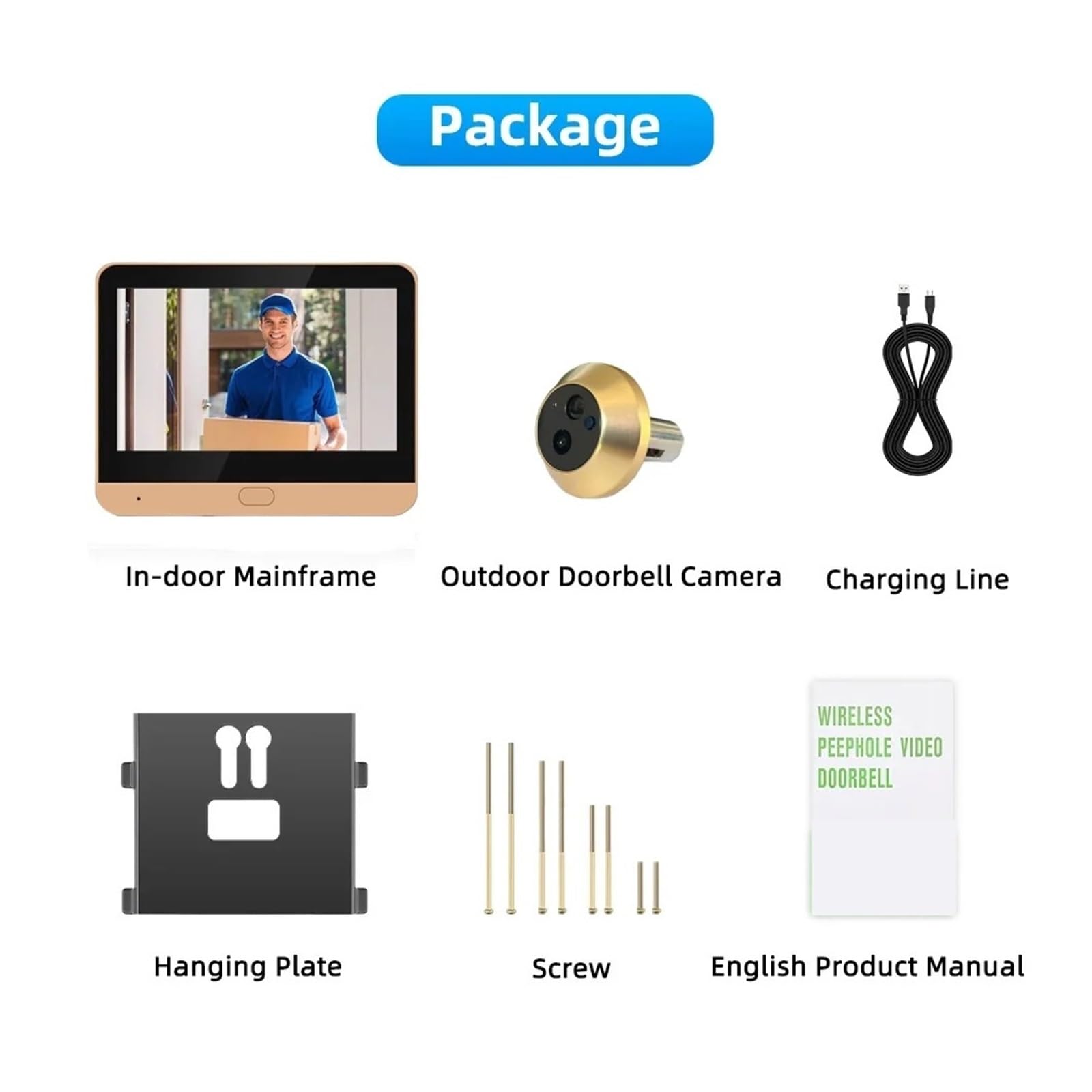 Caméra De Sécurité Vidéo for Porte Judas WiFi HD