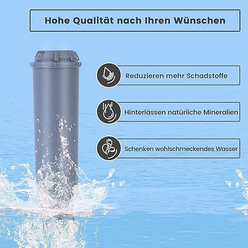 Miniatura 6 de 10 cartuchos de filtro de agua para máquina de café para Melitta, Krups Claris F088, filtro de agua para máquinas de café automáticas Nivona