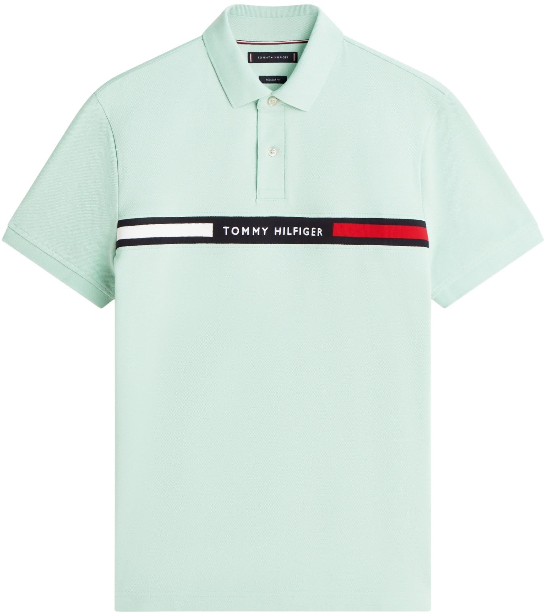 Tommy Hilfiger Herren Poloshirt Kurzarm Chest Insert Regular Fit