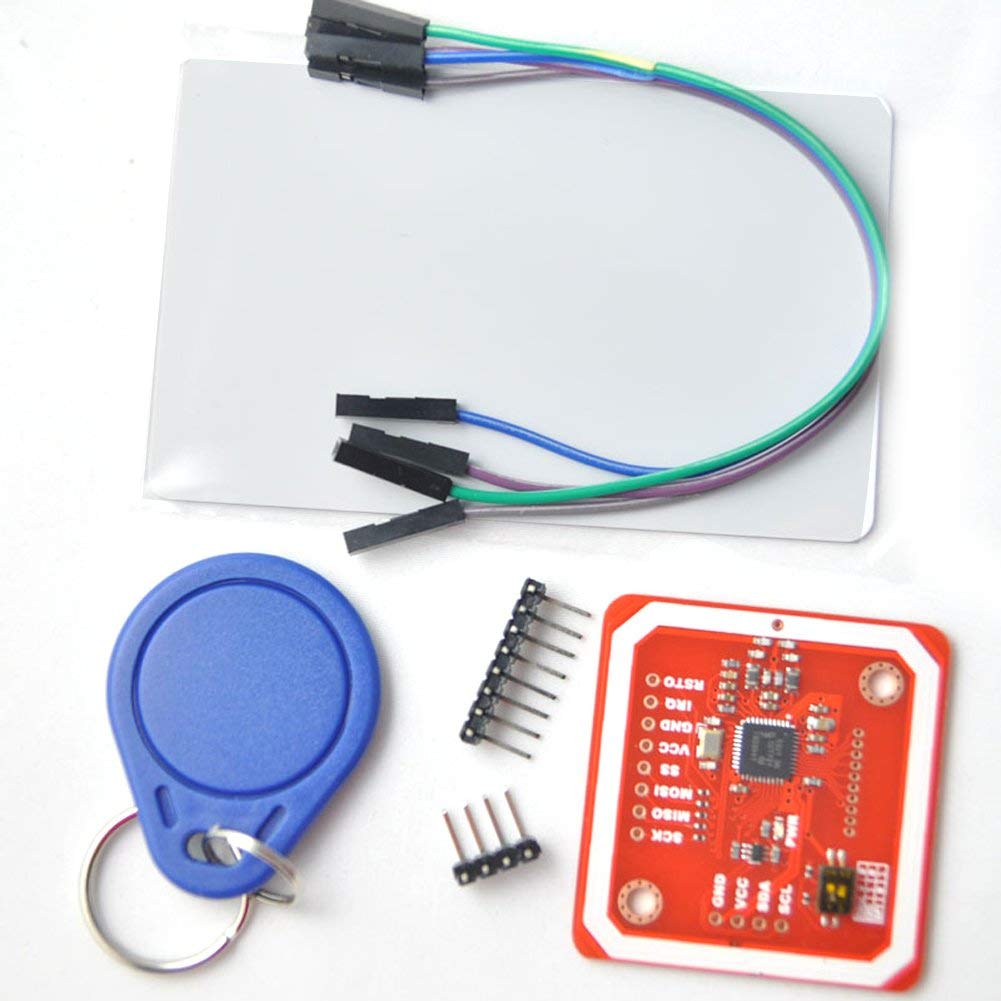 PN532 NFC RFID Module Kit with IC Card and Key Fob | SPI/I2C Interface, 13.56 MHz Frequency, Arduino Compatible, Includes Jumper Wires, Read/Write Support-image-24