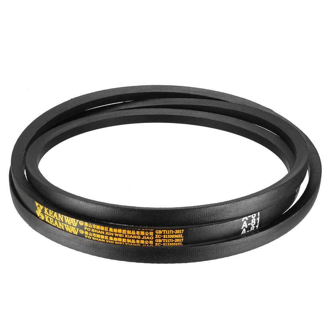 uxcell A66 Drive V-Belts 66" Inner Length 13mm Width 8mm Thick JIS Standard A-Section Rubber Drive Transmission Belt — Amazon image 7