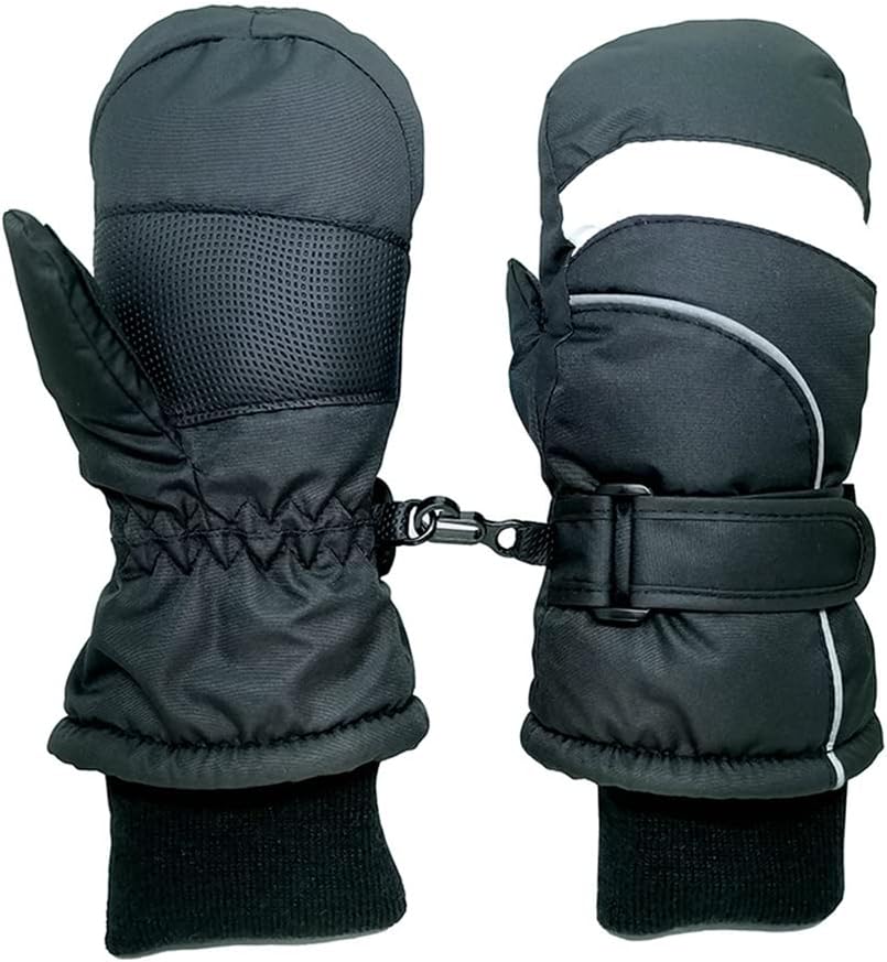 Ski gloves kids mittens winter baby snow gloves toddler mittens waterproof toddler mittens for girls and boys（2-7Y）