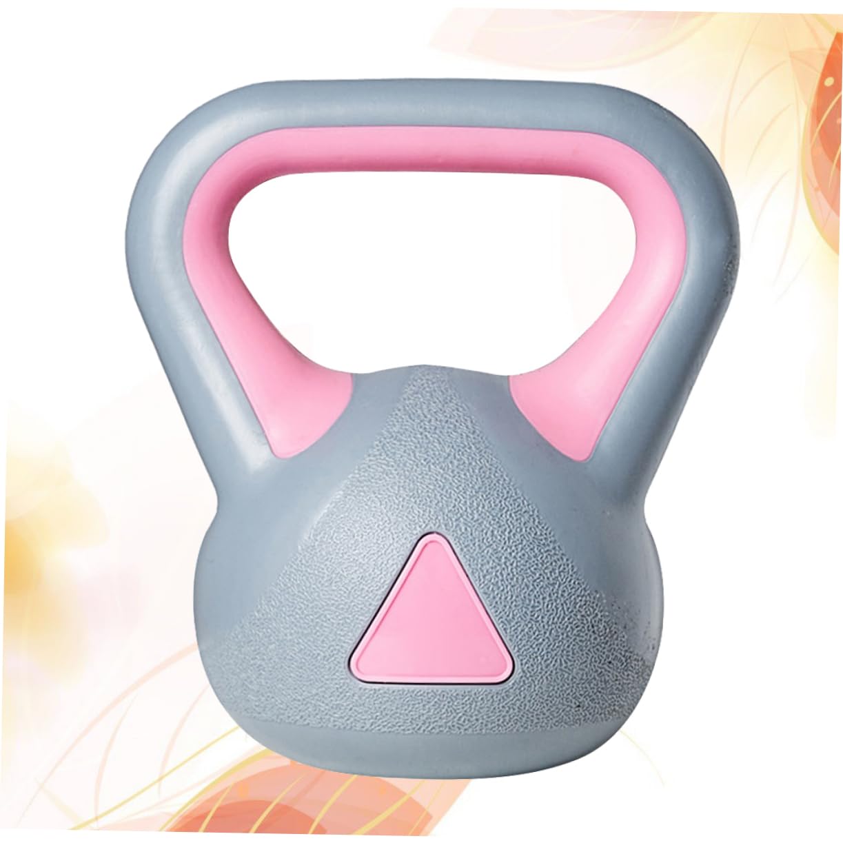 Kettlebell Fisso 2kg 1 Pezzo in Pp Rosa per Allenamento Donna | Palestra e Body Workout, Aumenta Resistenza Muscolare e Forza, Formato Dedicato
