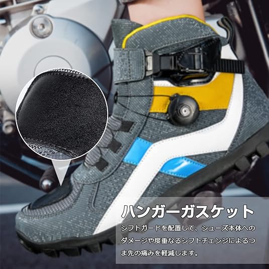 Amazon.co.jp: バイク用防水シューズ ライディングシューズ BOA
