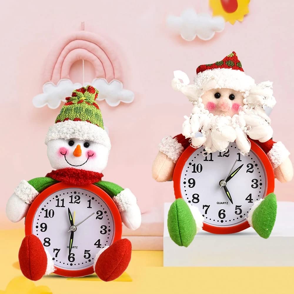 Amazon.co.jp: 時間間アラーム時計ラウンドサイレントかわいい目覚まし