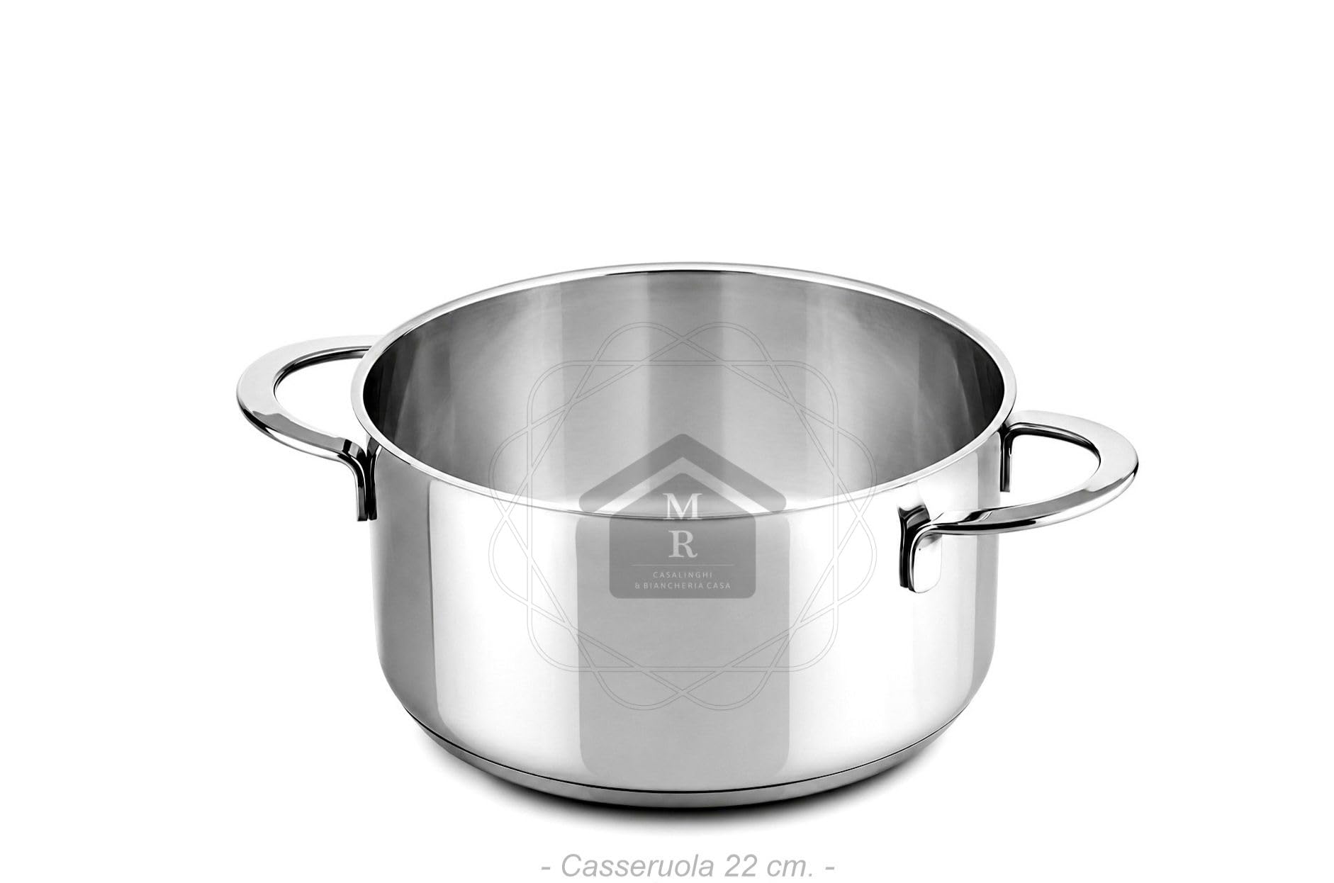 Juego de ollas de acero inoxidable 18/10, batería de cocina, 8 piezas