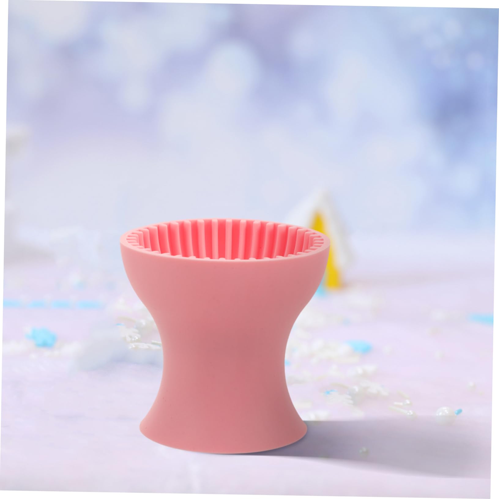 SOESFOUFU Makeup Brush Cleaner for Women Portable Travel Size Brush Cup Silicone
