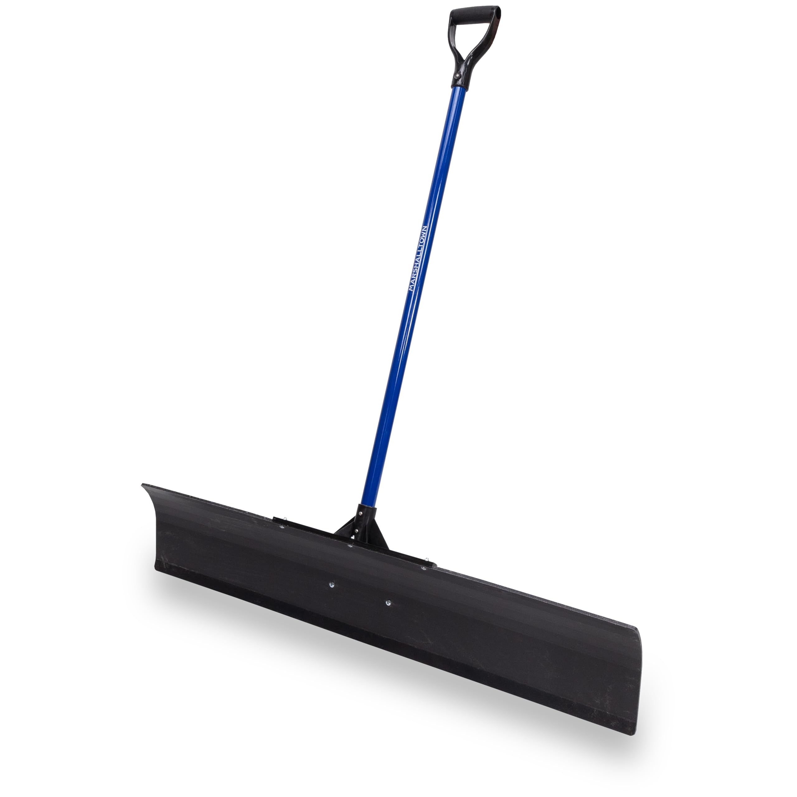 Marshalltown Polar Pusher 48 Inch Snow Pusher Shovel, Lightweight Non-Stick UHMW Blade Makes Plowing Snow Easy, Made in The USA, SNOWP48