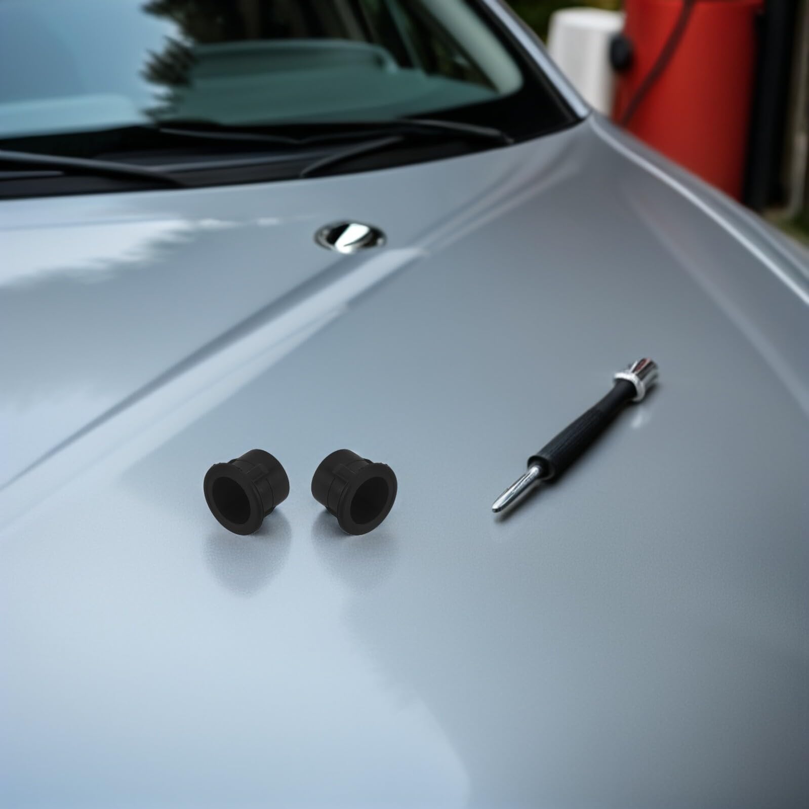 Anneome Funda de Goma para Sonda de Radar de Coche 18,5-22,5 Mm, 5 Unidades, Accesorio de Sensor de Aparcamiento Resistente al Agua para Sistemas de Asistencia de Conducción Segura