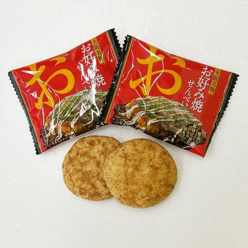 Amazon.co.jp: 【大阪名物】おたく三兄弟 お好み焼きせんべい
