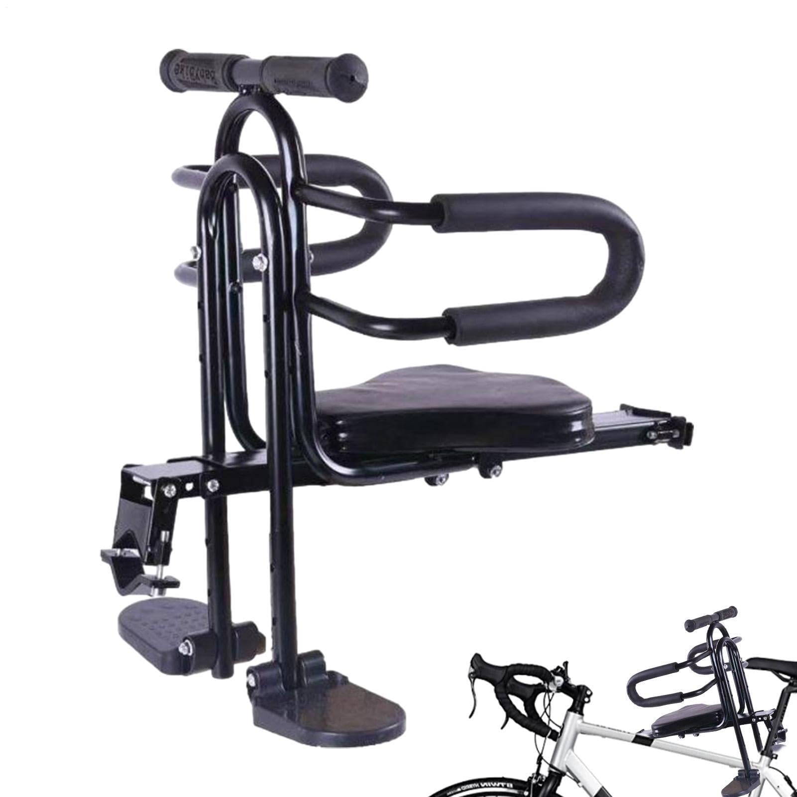 Cuscino per sella della bicicletta, supporto di sicurezza, fissaggio per bicicletta | Pedali poggiapiedi per tutti i tipi di bici, mountain bike e bici da strada