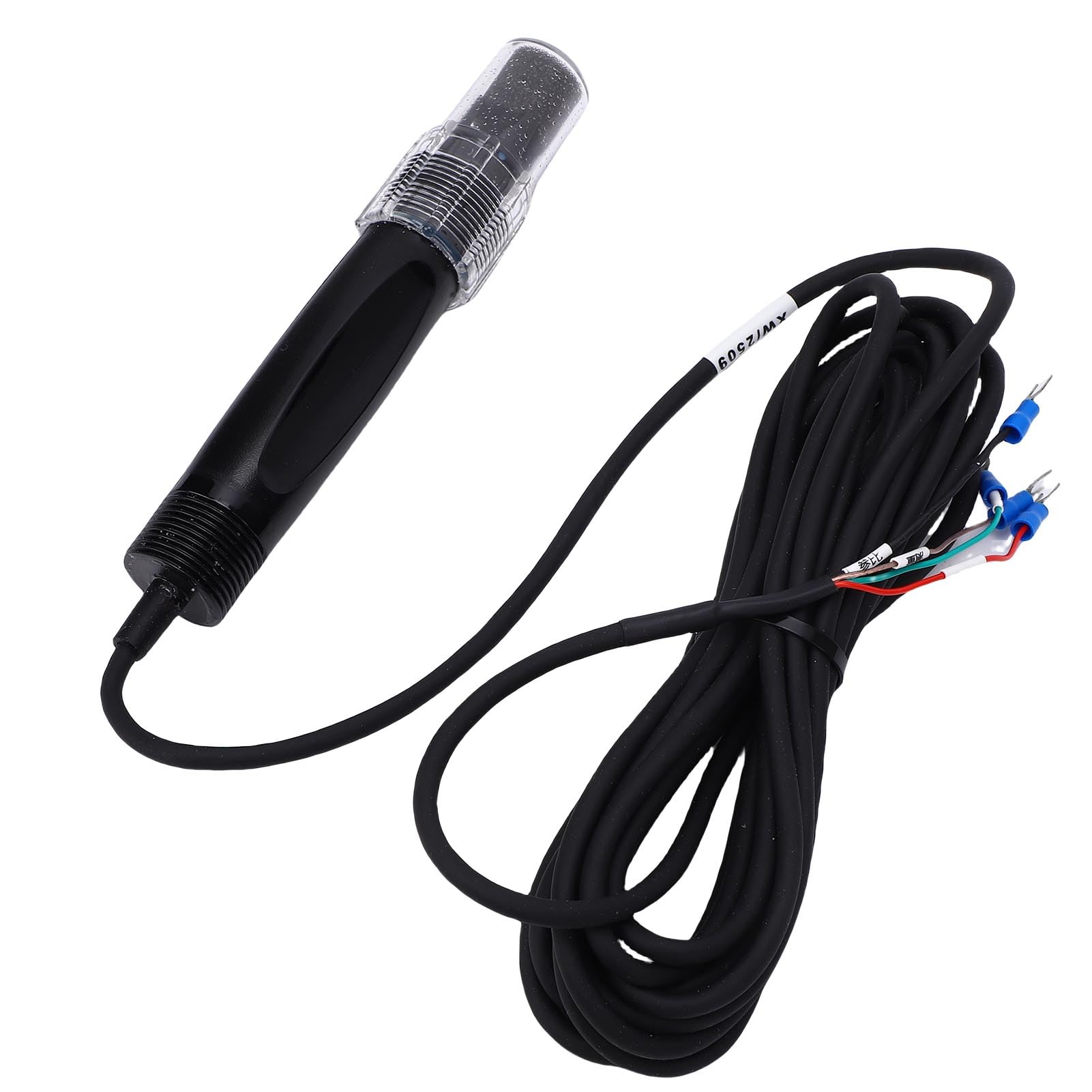 CHICIRIS Sonda de Electrodo de PH de Alta Precisión con Compensación de Temperatura para Uso en Laboratorio, Material ABS Duradero, 1 Unidad