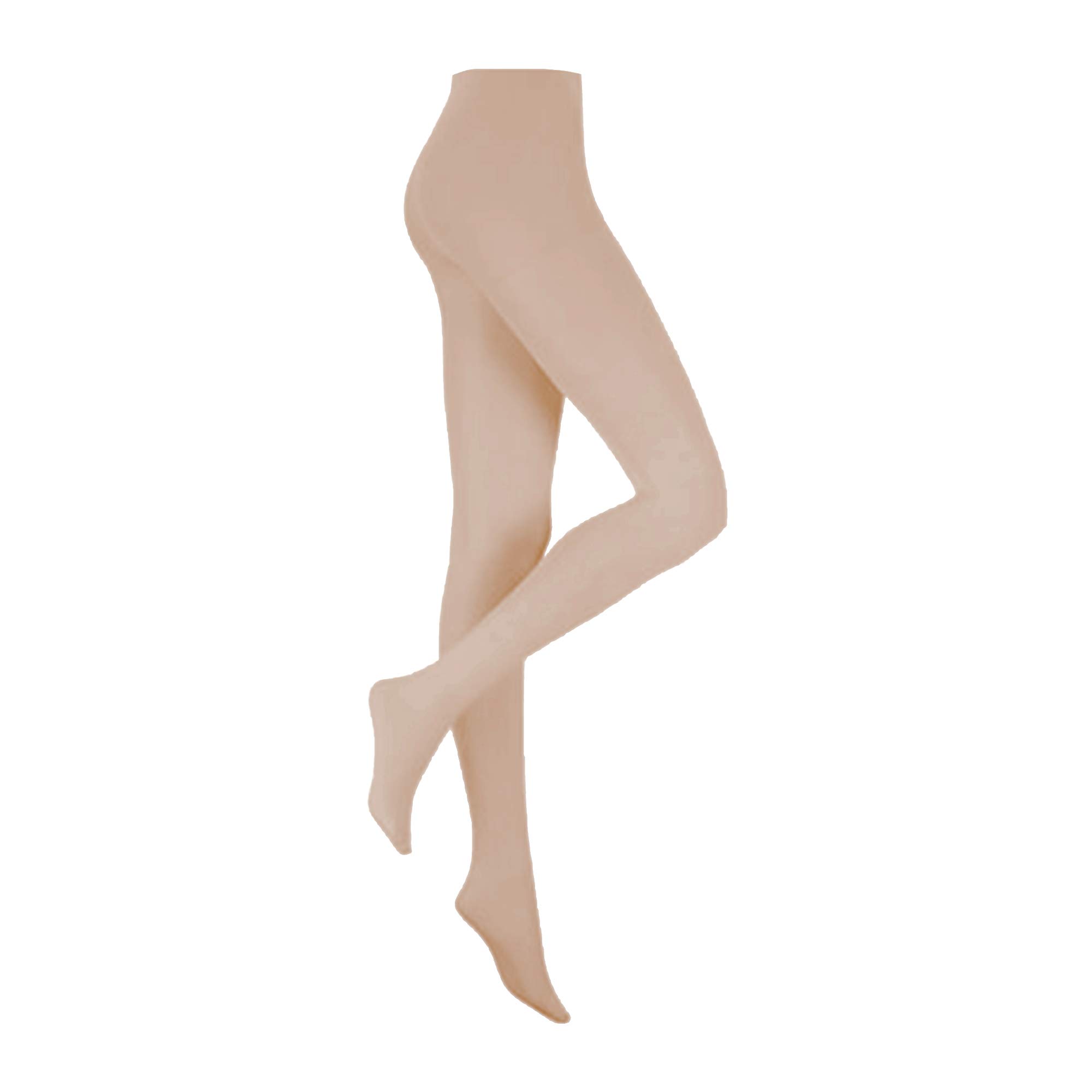 Silky Girls Dance Ballet Tights Full Foot (1 Pair) (9-11 Years) (Tan)