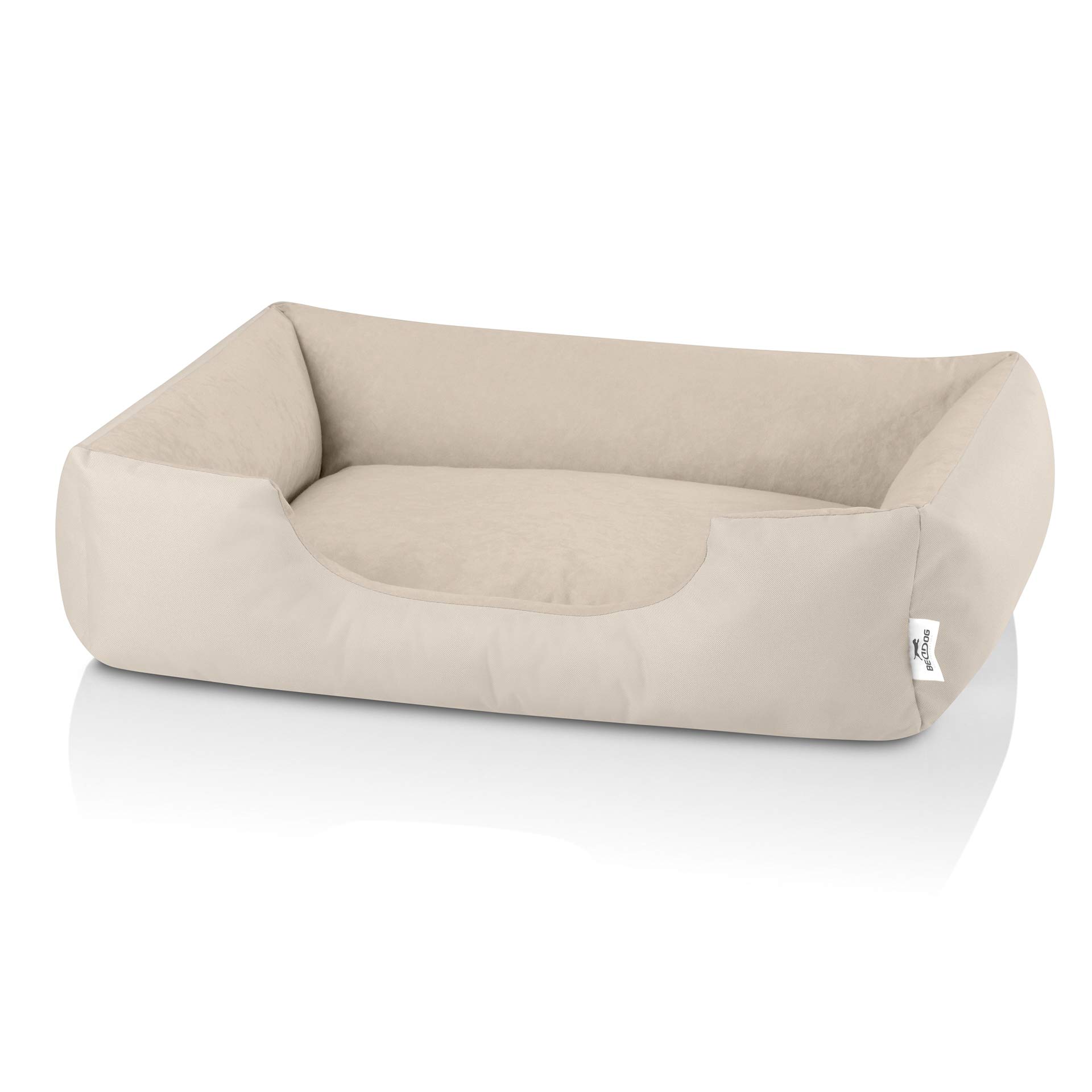 BedDog Zara - Cama para Perros con Funda extraíble y Lavable, sofá para Perros medianos XL