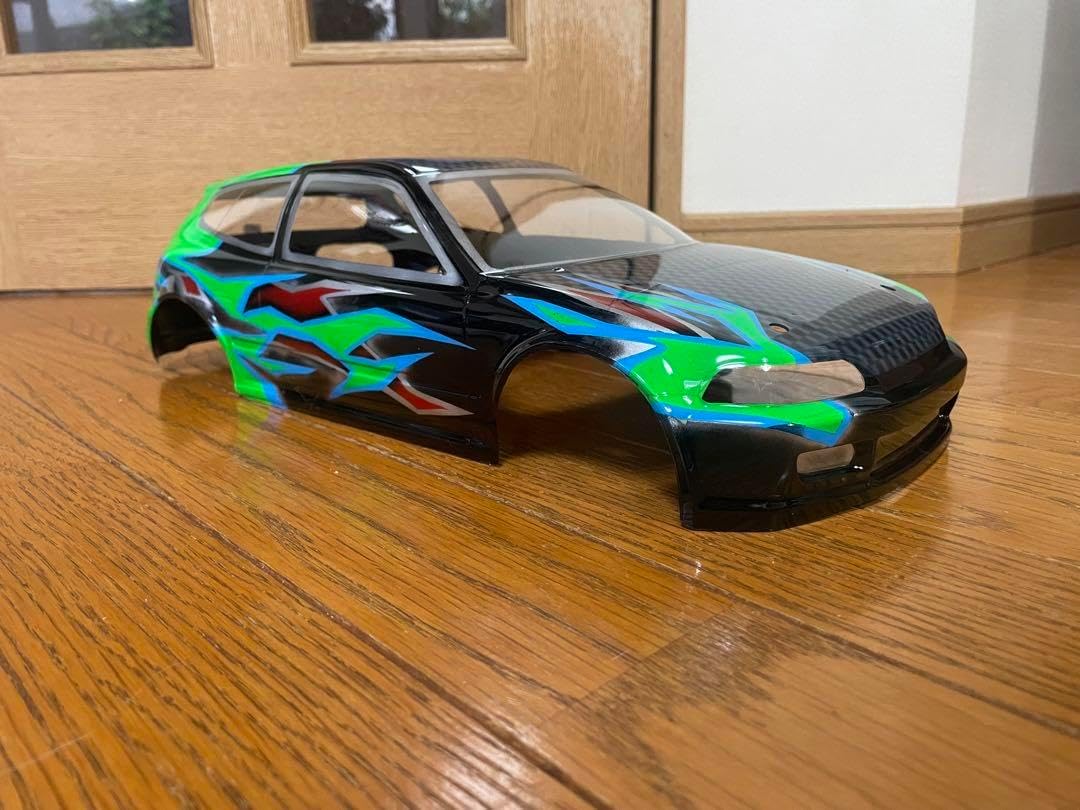 ラジコン塗装済新品未走行ボディ　SP.1421 シビック オリジナルグラフィック ラジコン塗装済新未走行ボディ SP.1421 シビック オリジナル