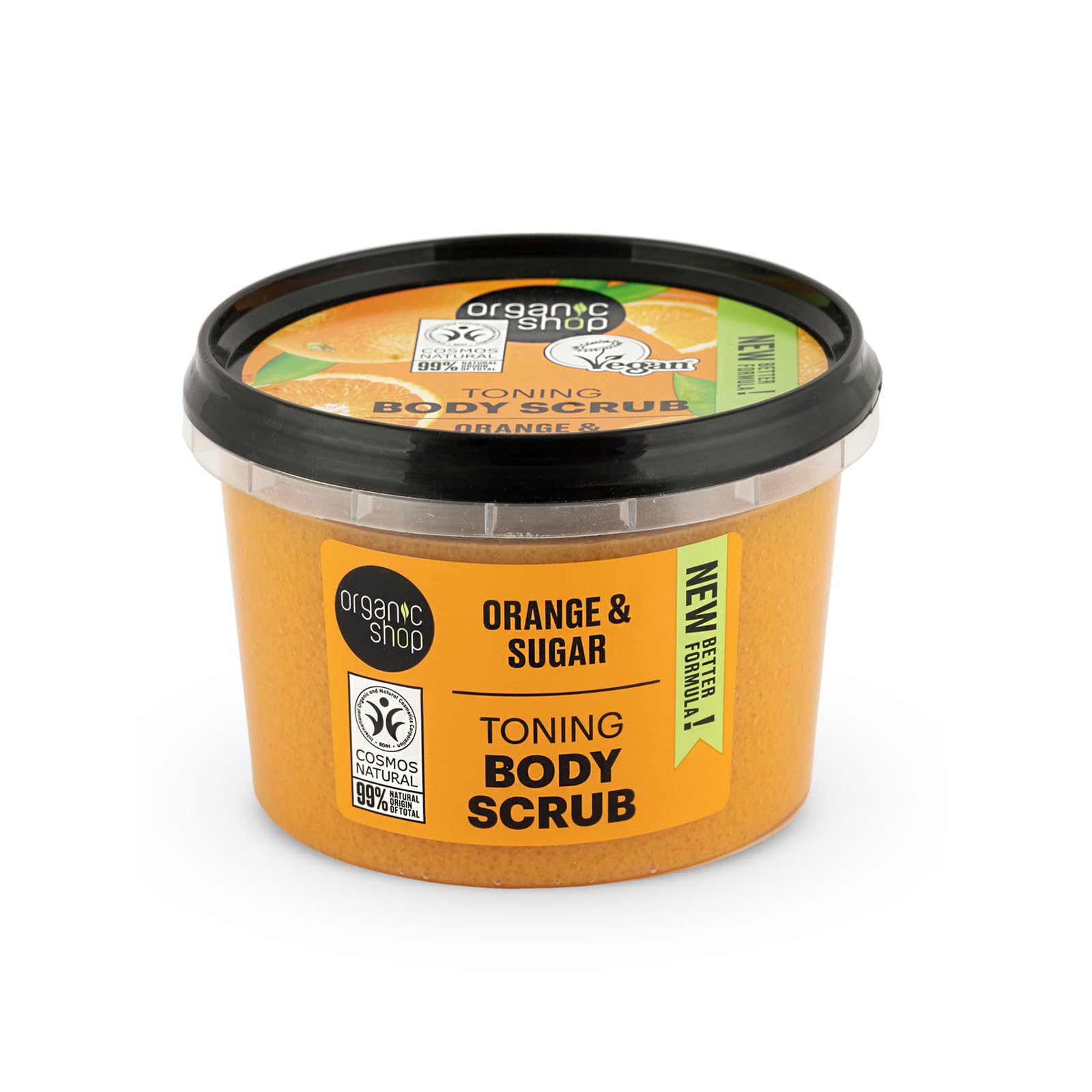 Organic Shop Body Scrub Natural Sicilian Orange and Sugar 250ml-picture-44