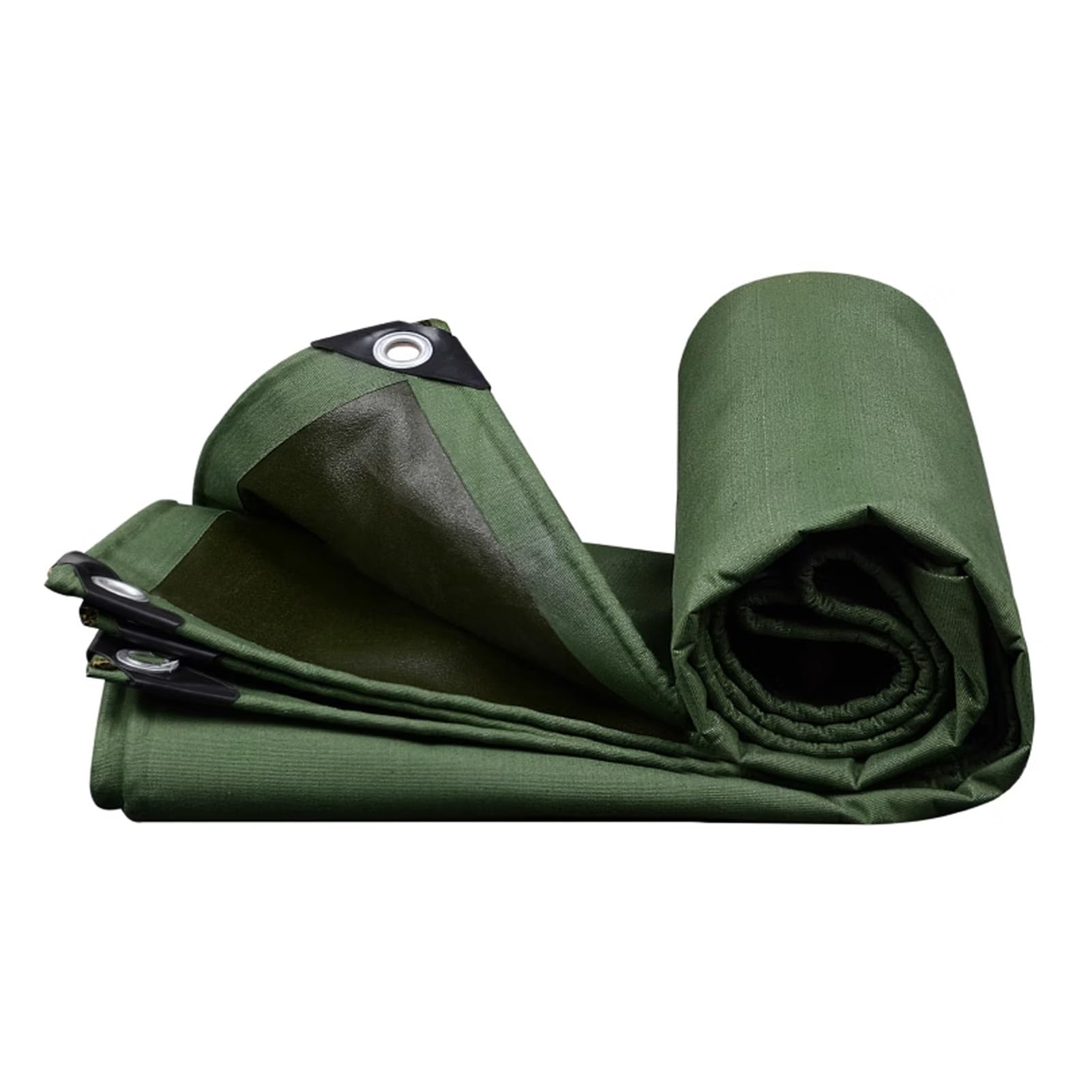 Telo impermeabile per teloni in tela resistente Tenda in tela cerata pieghevole antipioggia con telo di fondo verde, Telo multiuso per catasta di legna da ardere da campeggio per auto barca (Size : 1