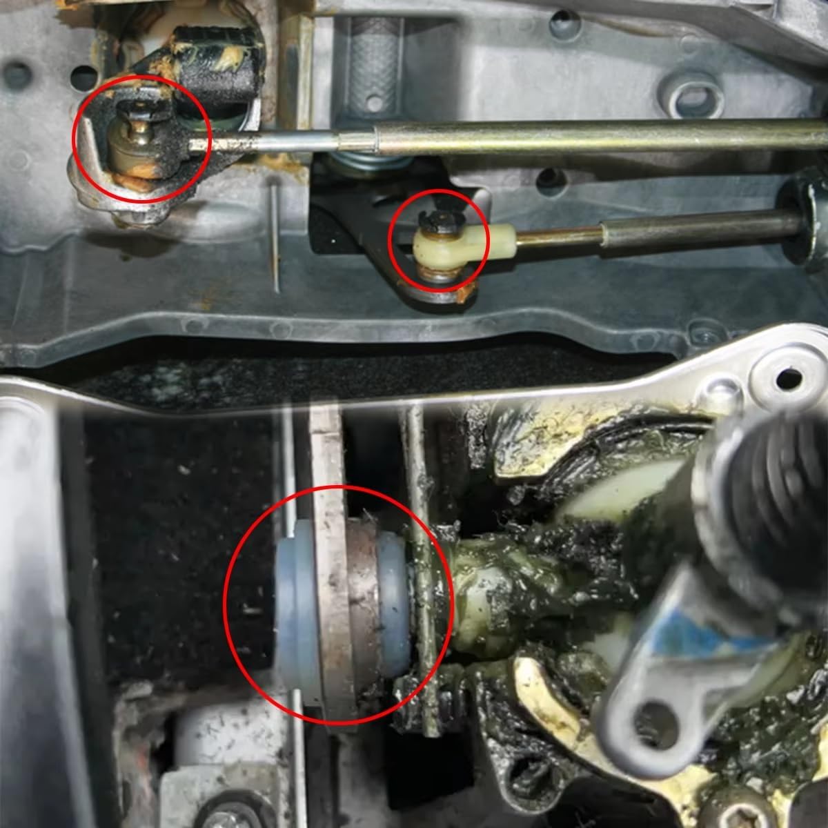 Gear Shift Cable Compatible With VW For BoraMT Gearbox Repair Kit Shifter Cable End Bushing Selector Lever Trambulator