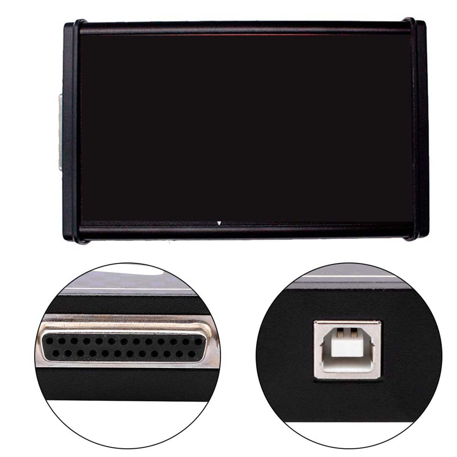 ECU-Programmierer, KESS V2 V5.017 ECU-OBD2-Programmierwerkzeug Unbegrenztes Token-Autodiagnosetool OBDII-ECU-Programmierer für Alle Wichtigen Marken und Protokolle