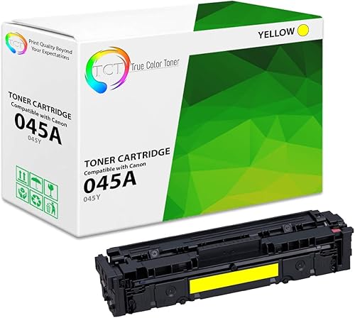 Miniatura 8 de TCT Cartucho de tóner de repuesto prémium compatible con Canon 045, funciona con impresoras Canon Color ImageClass MF634CDW MF632CDW LBP612CDW
