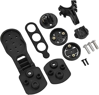 VGEBY Bike Out Front Mount, Plastic Bike Computer Combo Mount Mountain Bike Computer Out Front Mount for Garmin 5D ACR Bicycle Handlebar Combo Mount Accessory Riding