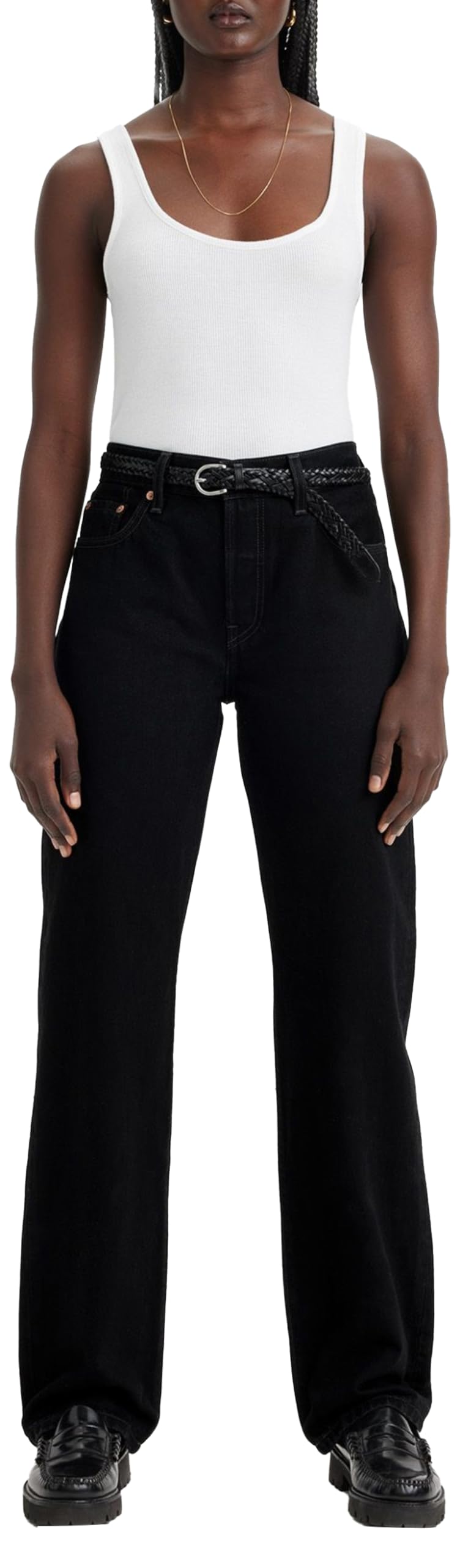 Levi's 501 90's, Jeans, Donna, Rinsed Blacktop, 31W / 30L